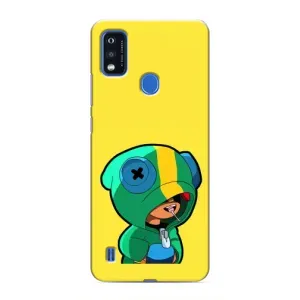 Чохол Бравл Старс для ZTE Blade A51 (Леон (LEON))