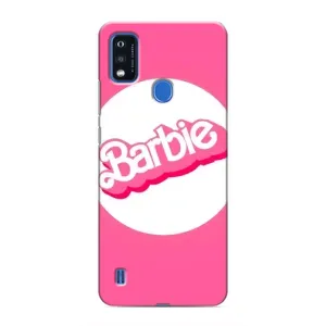 Силіконовый Чохол Барбі фільм на ZTE Blade A51 (Лого Барбі)