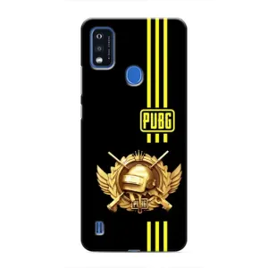 Чехол (TPU) с картинкой "Лого Пабг" на ЗТЕ Блейд А51 (Лого PUPG)