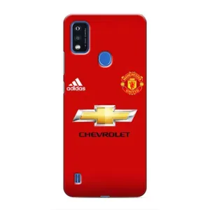 Силиконовые Чехлы принт Футбол на ZTE Blade A51 (Man United)