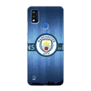 Силиконовые Чехлы принт Футбол на ZTE Blade A51 (ManCity)