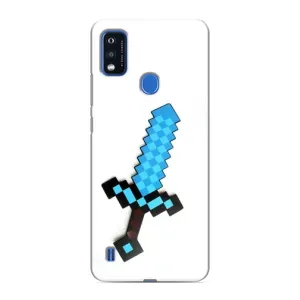 Чохли для ZTE Blade A51 (Персонажі МайнКрафт) (Меч)