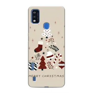 Чохол Санта Клаус для ZTE Blade A51 (Merry Christmas)