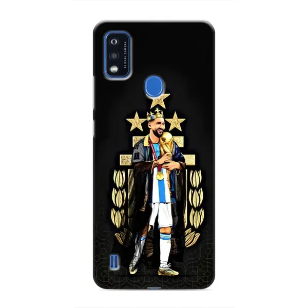 Чехол с рисунком «Месси король» для ZTE Blade A51 Чехол с рисунком «Месси король» для ZTE Blade A51