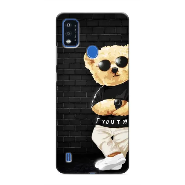Чехол с рисунком «Мишка в очках» для ZTE Blade A51 Чехол с рисунком «Мишка в очках» для ZTE Blade A51