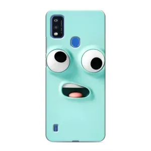 Силиконовые Чехлы (смешные стикеры) для ZTE Blade A51 (Забавное мятное лицо)