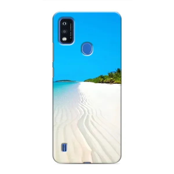 Чехол с рисунком «Море песок» для ZTE Blade A51 Чехол с рисунком «Море песок» для ZTE Blade A51
