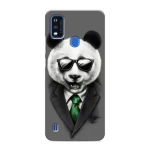 Чехлы с Пандами на ZTE Blade A51 (Панда в очках)