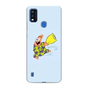 Чехлы с Патриком на ZTE Blade A51 (Патрик с подушкой)