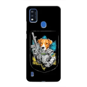Чохол з принтом для ZTE Blade A51 (Патрон Воїн)
