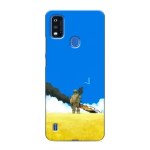 Чехлы на военную тематику для ZTE Blade A51 (Попадание)