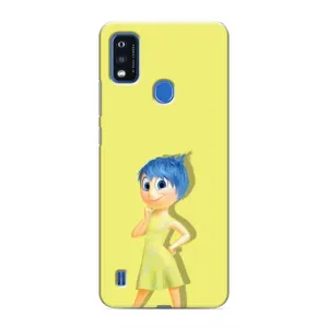 Чехол Головоломка для ZTE Blade A51 - (AlphaPrint) (Радость)