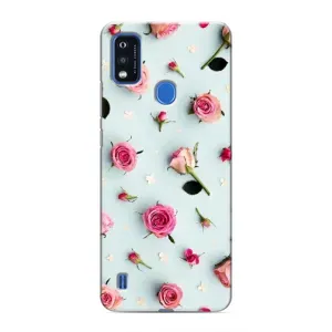 Чехлы с принтом Розочки для ZTE Blade A51 (Разные цветы)