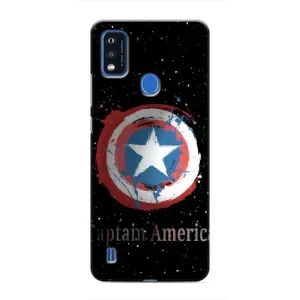 Чехол с Щитом Капитана Америки на ZTE Blade A51 (Щит Капитана)