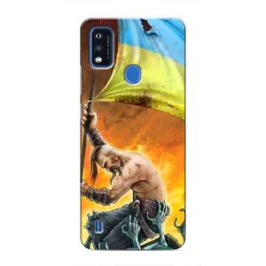 Чохол з картинкою (Патріотичний КОЗАК) на ZTE Blade A51 (Сильний КОЗАК)