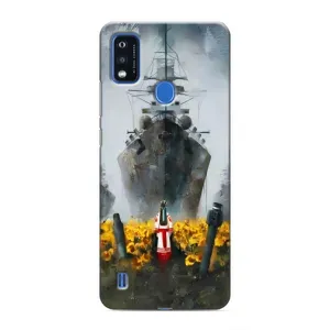 Чехлы для ZTE Blade A51 (Home - Украина) (Смелость)