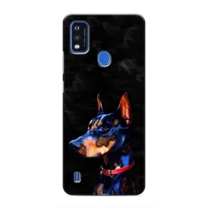 Бампер для ZTE Blade A51 с картинкой "Песики" (Собака Мопс)