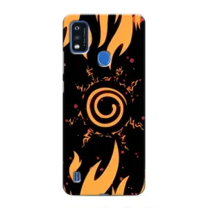 Купить Чехлы на телефон с принтом Anime для ZTE Blade A51 (Солнце Наруто)
