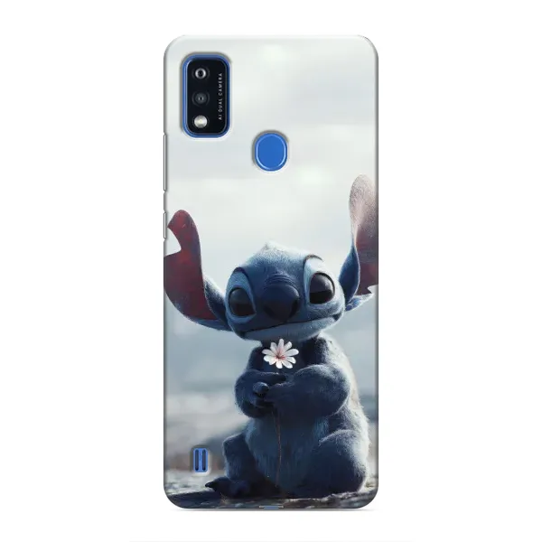 Чехол с рисунком «Стич с цветочком» для ZTE Blade A51 Чехол с рисунком «Стич с цветочком» для ZTE Blade A51