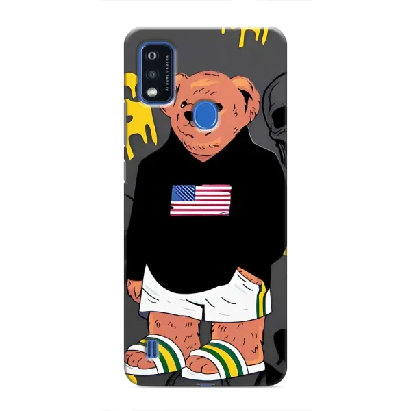 Чехол с рисунком «Teddy USA» для ZTE Blade A51 Чехол с рисунком «Teddy USA» для ZTE Blade A51
