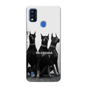 Чехол ДОБЕРМАН для ZTE Blade A51 (Три добермана)