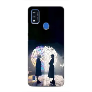 Чохол з картинкою Венсдей на ZTE Blade A51 (Внсдей і Енід)