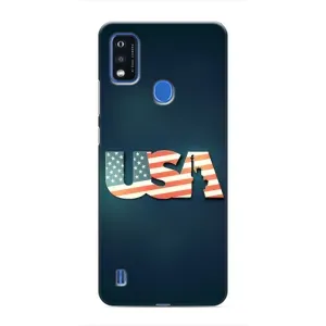Чохол Прапор USA для ZTE Blade A51