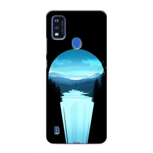 Чехол с рисунком «Синий Водопад» для ZTE Blade A51 Чехол с рисунком «Синий Водопад» для ZTE Blade A51