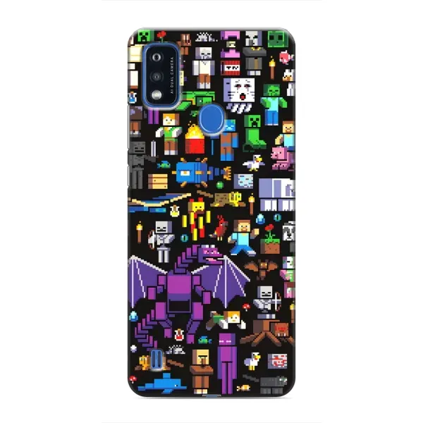 Чехол с рисунком «Все персонажи» для ZTE Blade A51