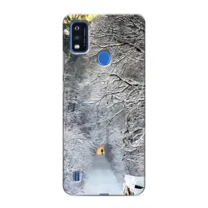 Чохли на Новий Рік ZTE Blade A51 (Хурделиця)