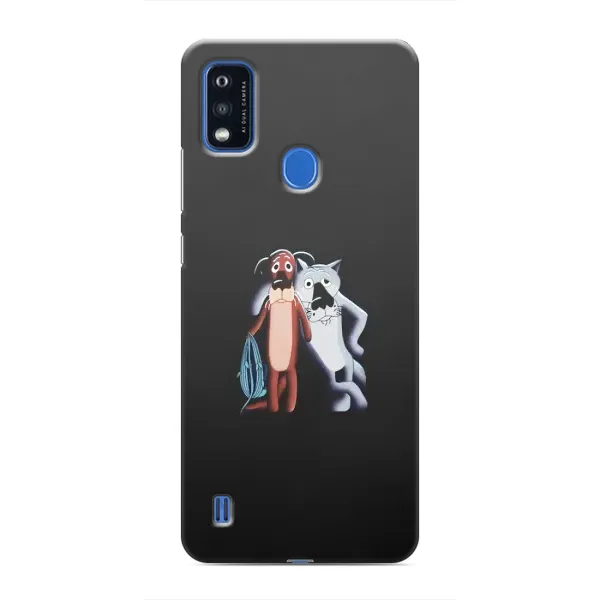 Чехол с рисунком «Шо, опять» для ZTE Blade A51