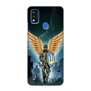 Патріотичний Чохол для ZTE Blade A51 (ЗСУ з крильми)