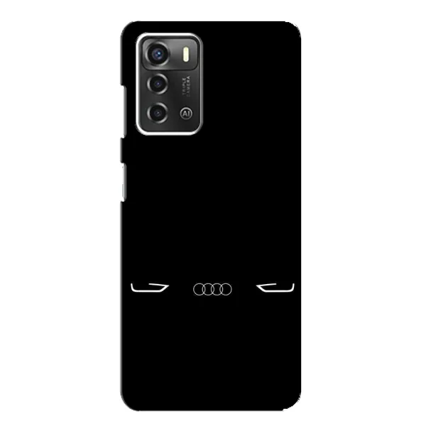 Чохол з малюнком «Сілует Audi» для ZTE Blade A52 Чохол з малюнком «Сілует Audi» для ZTE Blade A52