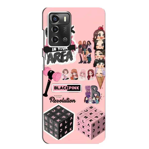 Чехол с рисунком «BLACK PINK коллаж» для ZTE Blade A52 Чехол с рисунком «BLACK PINK коллаж» для ZTE Blade A52