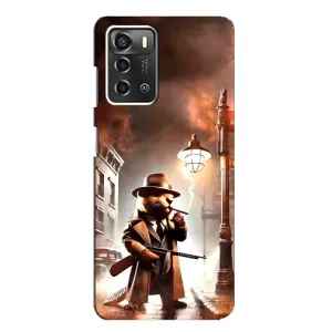Чехол с мемами тралалело тралала для ZTE Blade A52 (Бобрито бандито)