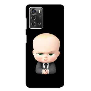 Мультяшный принт на Чехол для ЗТЕ Блейд А52 (Бос)