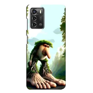 Чехол с мемами тралалело тралала для ZTE Blade A52 (Брр брр патапим)