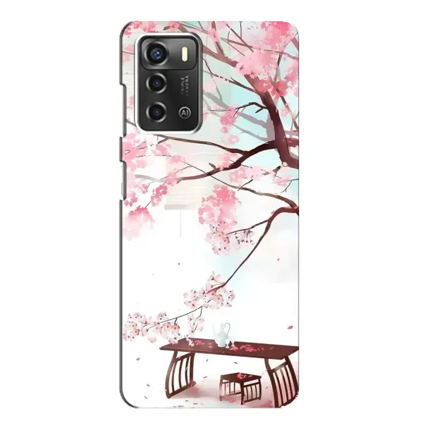 Чехол с рисунком «Чайная церемония» для ZTE Blade A52