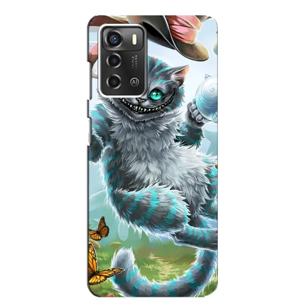 Чехол с рисунком «Чеширский КОТИК» для ZTE Blade A52 Чехол с рисунком «Чеширский КОТИК» для ZTE Blade A52