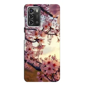 Чохол з картинкою Сакури на ZTE Blade A52 (Квітуча сакура)