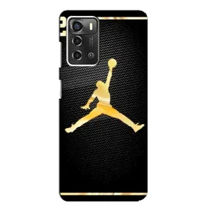 Силиконовый Чехол Nike Air Jordan на ЗТЕ Блейд А52 (Джордан 23)