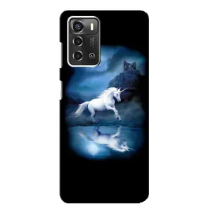 Чехол Unicorn на ZTE Blade A52 (Единорог)