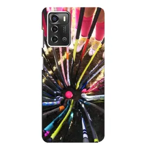 Чехлы с принтом Спортивная тематика для ZTE Blade A52 (Флорбол)