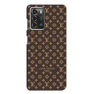 Чехол Стиль Louis Vuitton на ZTE Blade A52 (Фон Луи Виттон)