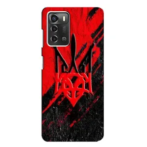 Чехол Укр Символика для ZTE Blade A52 (Герб Украины)