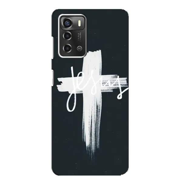 Чехол с рисунком «Jesus» для ZTE Blade A52 Чехол с рисунком «Jesus» для ZTE Blade A52