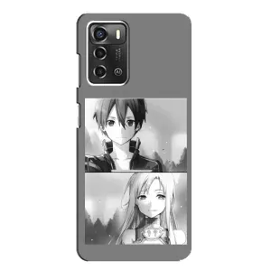 Чохли з героями АНИМЕ на ZTE Blade A52 (Кіріто-Асуна)