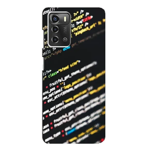 Чохол з малюнком «Код» для ZTE Blade A52 Чохол з малюнком «Код» для ZTE Blade A52