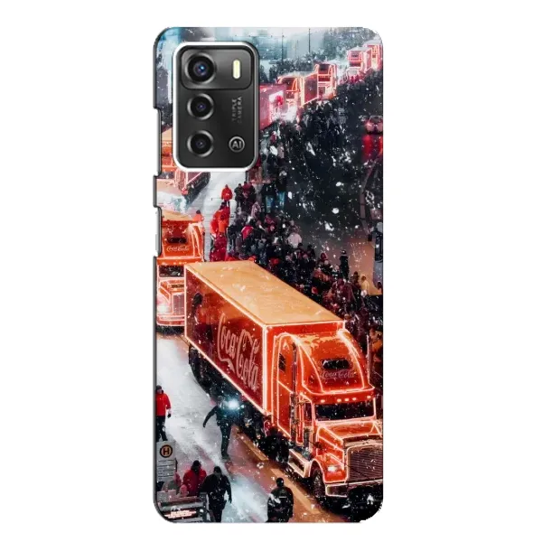 Чехол с рисунком «Кока Кола» для ZTE Blade A52 Чехол с рисунком «Кока Кола» для ZTE Blade A52