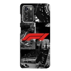 Чехол фильм Формула 1 для ZTE Blade A52 (Коллаж Формула 1)